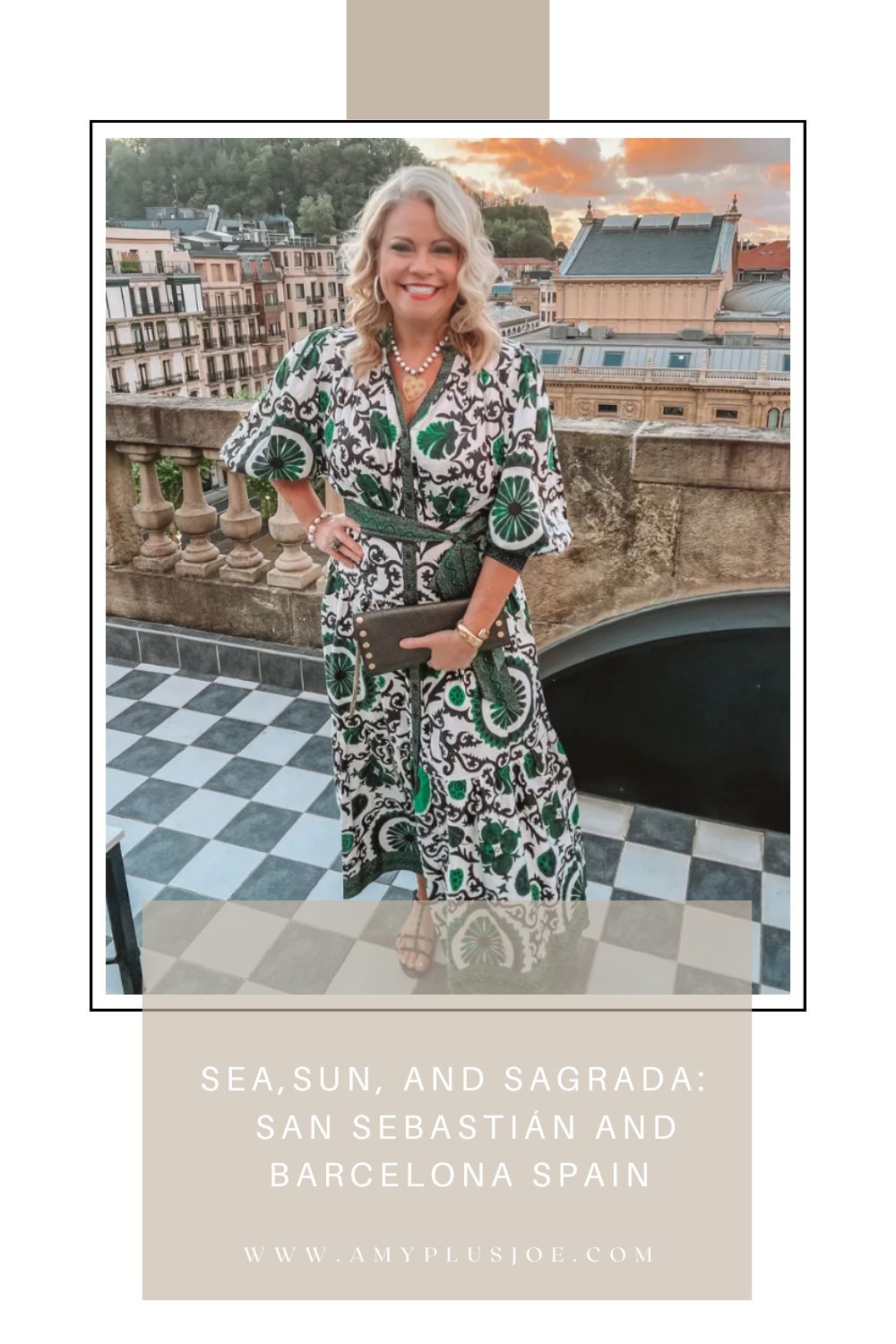 Sea, Sun, and Sagrada | San Sebastián and Barcelona Spain | Travel guide, travel, European travel, Summer dress, travel blog, style, lifestyle, summer accessories, summer shoe, travel outfit 