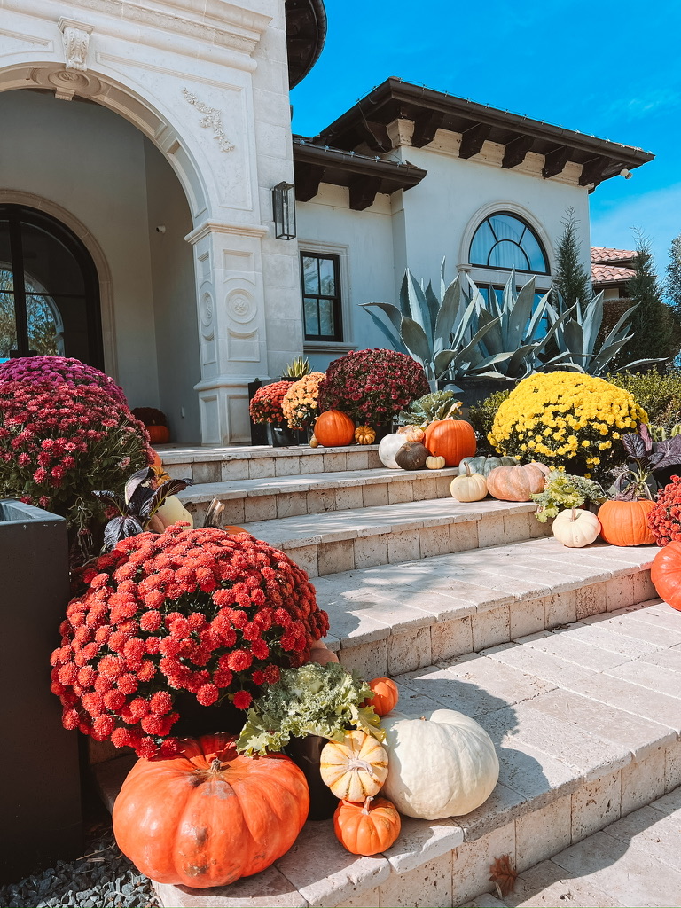 Fall for Your Front Porch | Simple Tips for Seasonal Styling

Fall front porch, fall decor, fall home styling, fall outdoor decor, home decor, home styling, home blogger, holiday decor, wreath, pumpkins, mums 